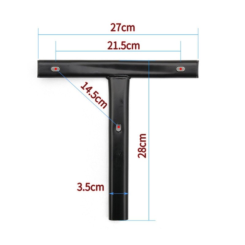 Household T Shaped Swivel Chair Back Support Rod Sturdy Stable