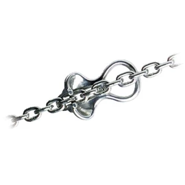 Osculati Stainless Steel Anchor Chain, 1pc, For 10-12mm, Polished, AISI 316, With Claw for Anchor Winch, Jewelry Finding_ItemType