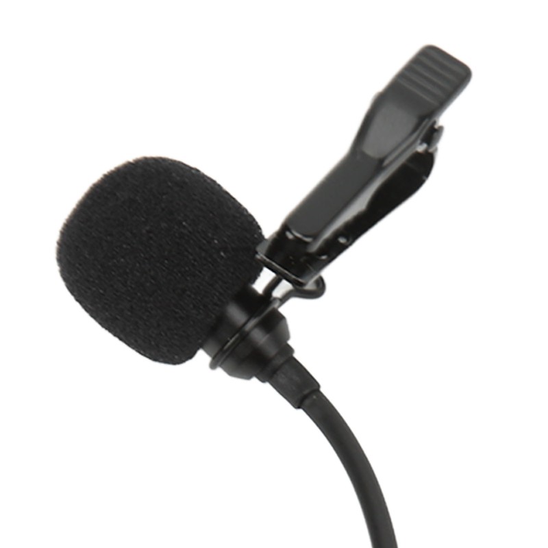 Type C Lavalier Microphone Hifi Sound Noise Cancelling Clip On