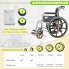 Wheelchair Wheel Covers (Pack of 2) - Dustproof & Low