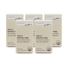 Esther Formula Yeo Esther Multivitamin Mineral 1000mg x 30 tablets x 5 boxes I / 에스더포뮬러 여에스더 멀티비타민 미네랄 1000mg x 30정 X 5박스 I
