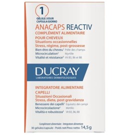 Ducray ANACAPS REACTIV complemento alimenticio 30 cpsulas