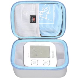 FBLFOBELI - Funda de transporte dura de repuesto para iHealth Track Smart Monitor de presión arterial en la parte superior del brazo, máquina Bluetooth para manguitos de presión arterial, bolsa