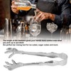 QANYEGN Eagle Claw Style Ice Tongs, Stainless Steel Ice Tongs,