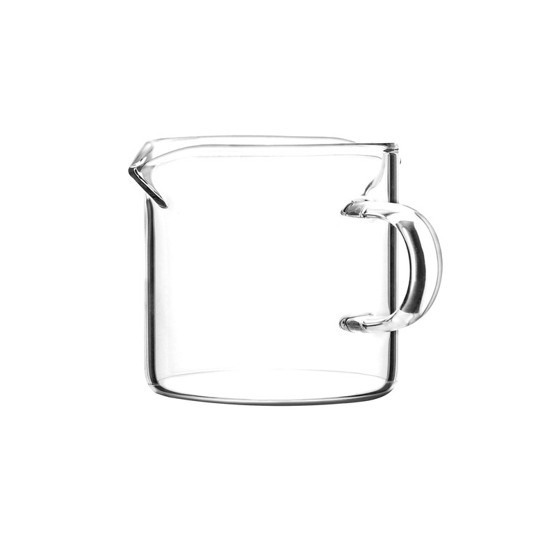 QWORK Double Spouts Espresso Shot Glass Cup Without Scale, 2