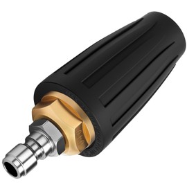 80144 4500 PSI Pressure Washer Tips Turbo Nozzle 1/4-Inch Quick Connect Ompatible with All Simpson Pressure Washers Fits Cleaning Brick Concrete Vinyl Surfaces