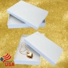 White Gloss Krome Jewelry Boxes- 5-7/16" x 3-1/2" x 1"