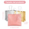 16 Bolsas Reutilizables Brillantes,Bolsas de Regalo Plegables con Asa,Bolsas de