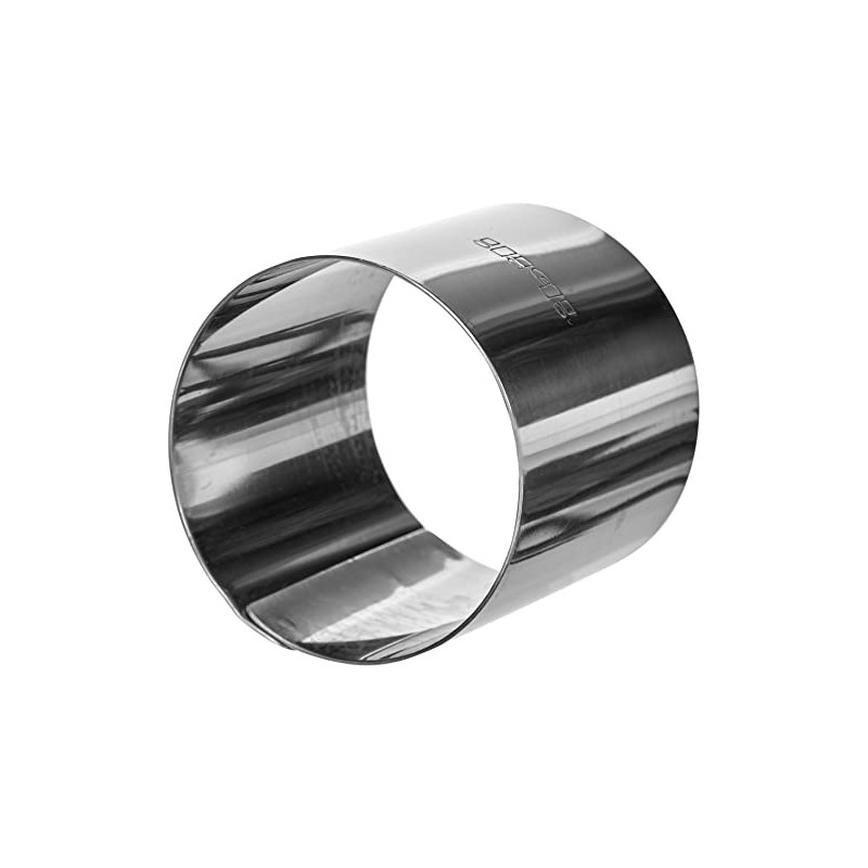 Ibili Pastry Ring of Stainless Steel, Round shape, Silver, 5