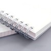 LORJE 1 Pack A5 Spiral Notebook, 80 Sheet Thick Paper,