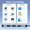 USB Hub, 4 USB, 5 Gbps, 4 in 1 USB