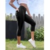 VOOVEEYA Capri Leggings for Women, High Waisted Yoga Pants with
