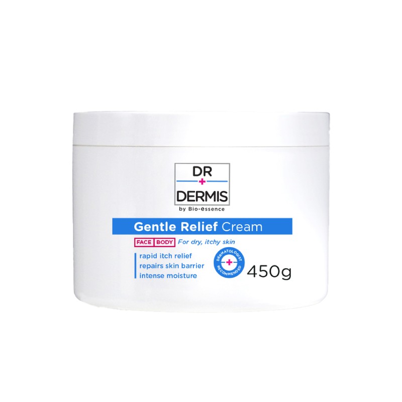 Dr Dermis Gentle Relief Cream 450g | For Dry and