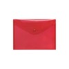 Transparent PP Envelope A5 Press Stud Classic Clear (Pack of