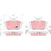 TRW GDB1314 Brake Pad