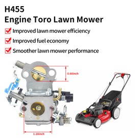 455 Carburetor for Husqvarna 455 460 461 Chainsaw Replaces for WTA-29 544 22 74-01,544 31 29-01, 544 88 30-01 Carb with Gaskets