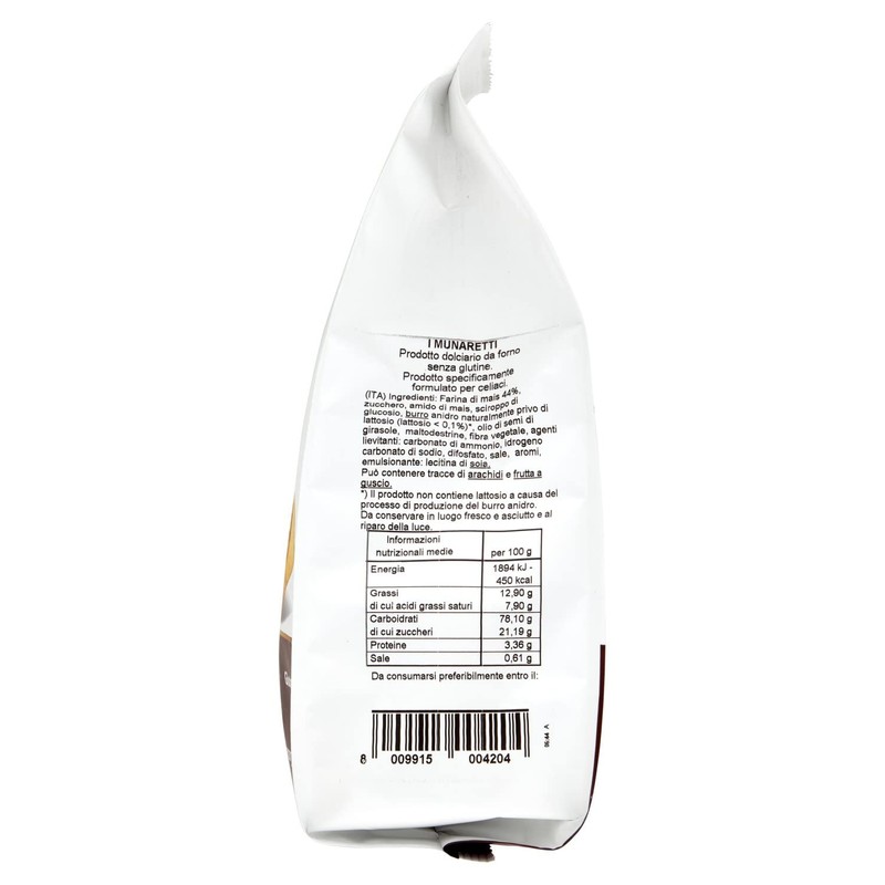 The Venetian Munaretti Biscuits Gluten Free 300g