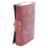 Nemesis Now Double Dragon Leather Journal With Lock 20cm Brown