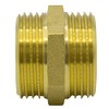 VARIOSAN Double nipple, AG/AG, brass, suitable for drinking water