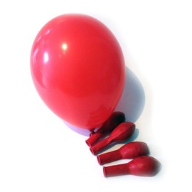 Premium Balloons in Red Green - Made in Germany - 100% Natural Latex & 100% Biodegradable - Pack of 50 - Birthday Party Carnival - Suitable for Helium - twist4®