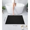 chakme Bathroom Rugs Mat 36x24, Ultra Thin Non Slip Bath