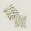 Mayler Yee Scalloped Throw Pillow Covers | Decorative Couch Pillows
