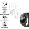 smaate Compatible with Faweio IDW26 1.83”, Soft Smart Watch Screen