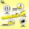 MuskalMed MuskLife Otoscope Set with Extra Disposable Specula Tips, Yellow