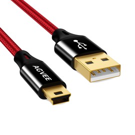 AGVEE 3.3ft Camera IFC-400PCU USB Data File Transfer AV Out Digital Cable Cord for Canon Rebel EOS T1i T2i T3 T3i T4i T5 T5i T6 T6i T6s T7i, PowerShot/DSLR Cameras & Vixia Camcorders, Red