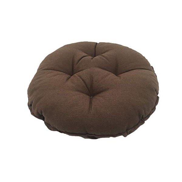 Levoberg Stool Cover Light Coffee Seat Cushion Round Stool Cover