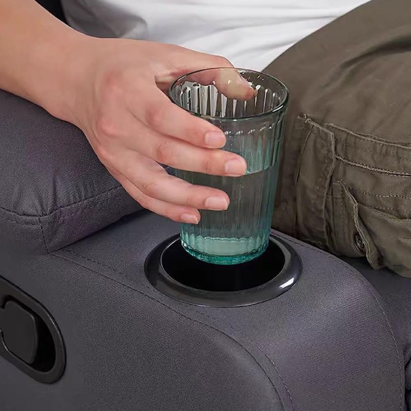 2 Pcs Sofa Cup Holder Replacement Recessed Plastic Cup Drink
