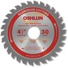 Oshlun SBNF-045130 4-1/2" 30 Tooth Tcg Saw Blade with 7/8"