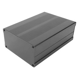 Fafeicy 55 x 106 x 150mm/ 2.2 x 4.2 x 5.9in Enclosure Electronic DIY Circuit Board Project Aluminum Box Cooling Case, Electronic Components