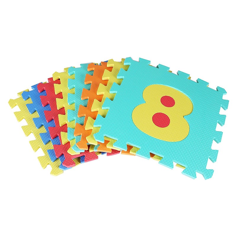 BalanceFrom 36-Pack 12x12 Inches EVA Interlocking Foam Play Tile Mat,