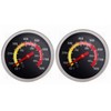 2 pcs BBQ Grill Temperature Gauge, Charcoal Pit Grill Smoker