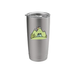 Camping Tent Mountain Hiking Backpacking Stainless Steel Insulated Tumbler