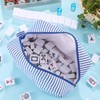 Sunnymove Empty Mahjong Bag Thickened American Mahjong Tiles Bag with