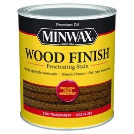 Minwax Wood Finish 700194444, Mocha Stain, Quart