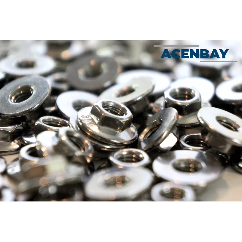 ACENBAY Polished Copper BUS BARS & SS NUTS for Toyota