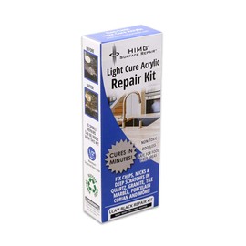 Black - Granite, Quartz, Marble, Corian Countertop Chip Repair Kit - Black Granite Repair Kit - HIMG Surface Repair