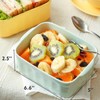 BUYDEEM Ceramic Food Storage Container with Airtight Lid, 28 oz