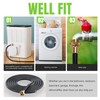13FT Dehumidifier Drain Hose 3/4" FHT,Leakproof Dehumidifier Hose with Rustproof