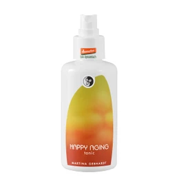 Martina Gebhardt Happy Aging Tonic (100 ml) • Refreshing Organic Facial Toner for Mature Skin • Toner Face with Essential Oils • Moisturising Natural Cosmetics (Vegan)