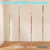 JOYMOOP Mop Handle Extension Rods, for Extending & Replacing Flat