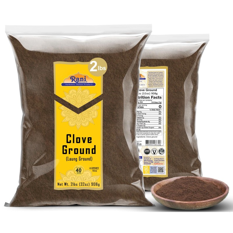 Rani Cloves Powder (Laung) Indian Spice 32oz (2lbs) 908g Bulk