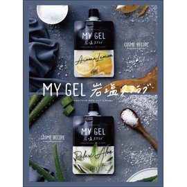 COSME RECIPE MY GEL Rock Salt Scrub Aroma Lemon