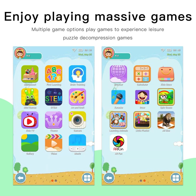 7 Inch Kids Tablet for Android 10 2GB 32GB 2.4G