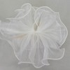 RPZL Chiffon Bow Hair Clip (White)