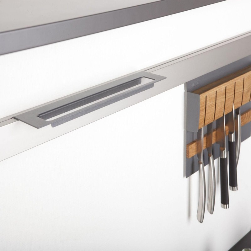 SO-TECH® / Kesseböhmer Linero MosaiQ kitchen cloth holder (fixation above)