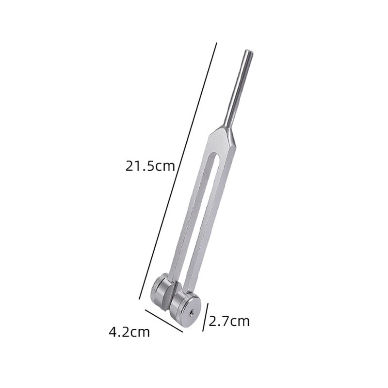 VOANZO Aluminum Alloy Tuning Fork for Healing with Reflex Hammer